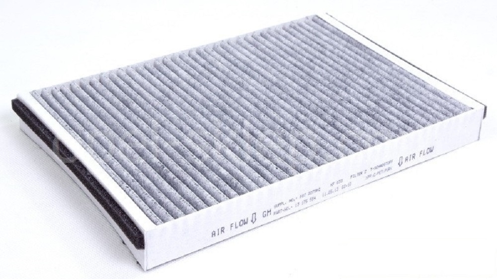 Filtru polen dreptunghiular Opel Astra G carbon activ